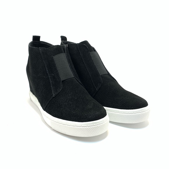 steve madden wavery wedge sneaker